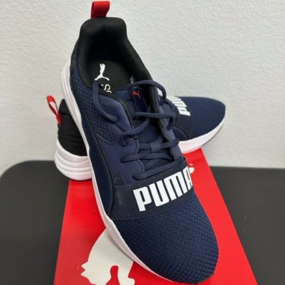puma Other - Puma Wired Run Logo Mesh Sneakers Blue size 10 New In Box